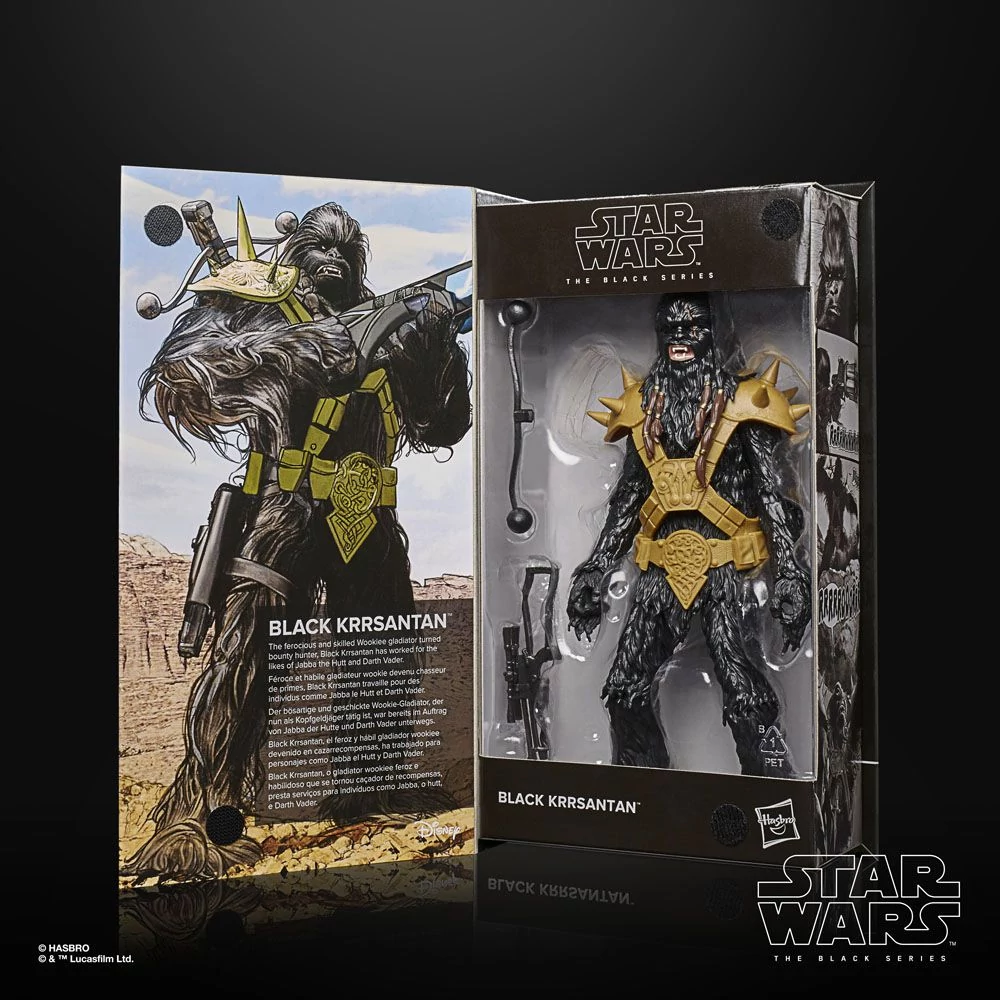 Star Wars Black Series Archive 2022 Akciófigura - Black Krrsantan 15 cm
