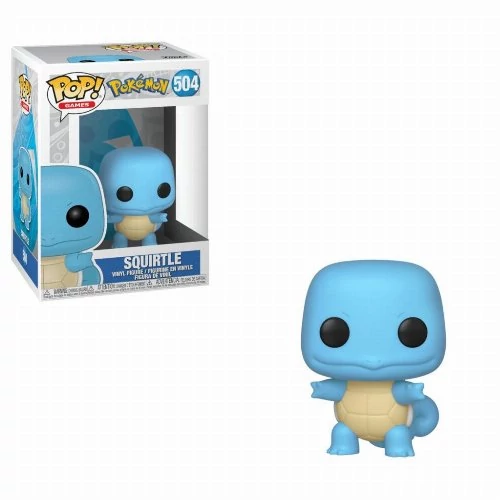 Pokémon Funko POP! Games Vinyl Figura - Squirtle 9 cm