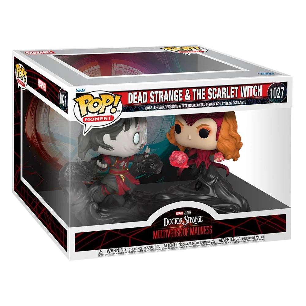 Doctor Strange in the Multiverse of Madness Funko POP Moment! Vinyl Figurák - Dead Strange & The Scarlet Witch 9 cm