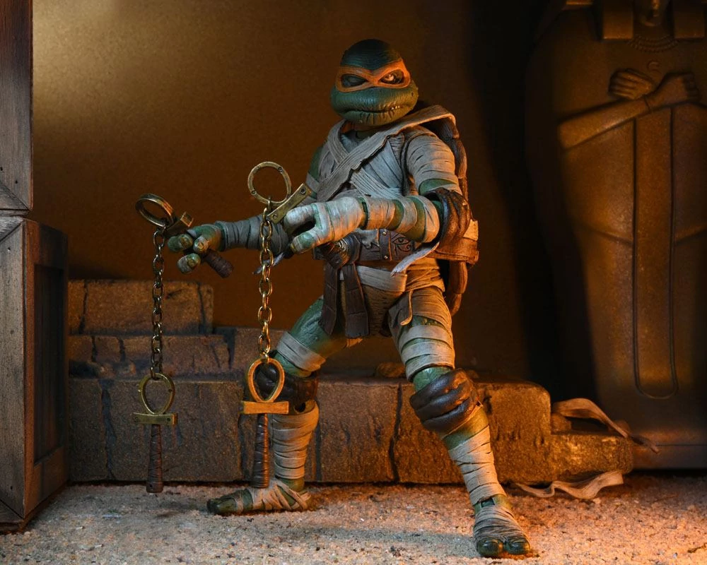 Universal Monsters X Teenage Mutant Ninja Turtles Ultimates Akciófigura - Michelangelo