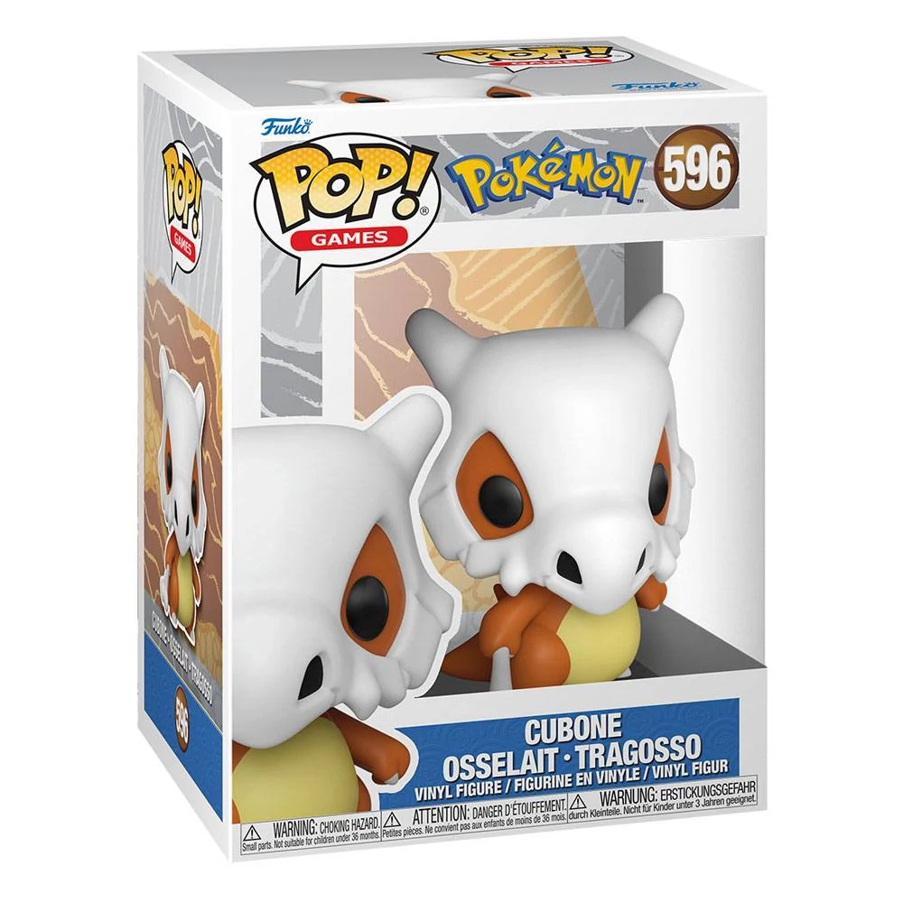 Pokemon Funko POP! Games Vinyl Figura - Cubone 9 cm #596