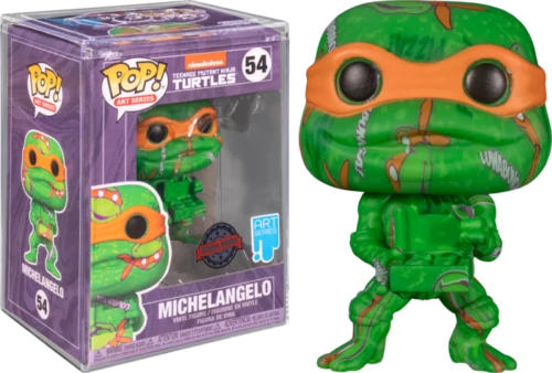 TMNT 2 Art Series Funko POP! Figura - Michaelangelo (Exclusive)