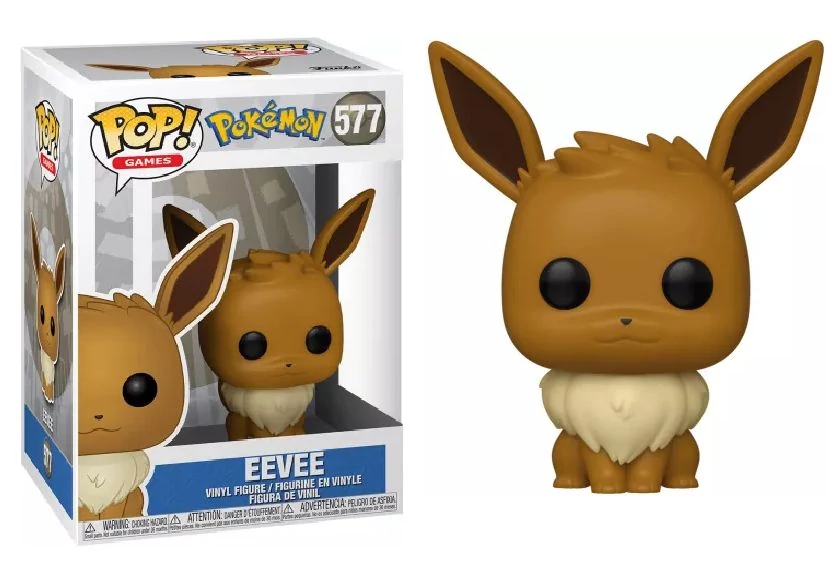 Pokémon POP! Games Figura - Eevee 9 cm #577