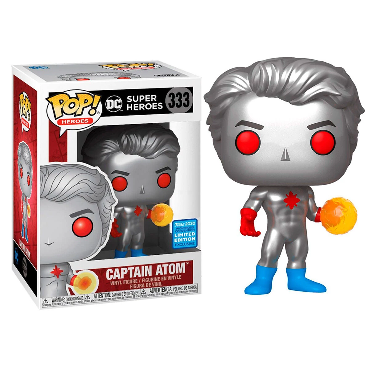 DC Comics POP! Heroes Vinyl Figura - Captain Atom (Exclusive) 9 cm