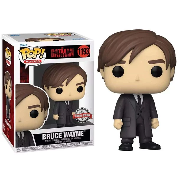 Batman POP! Heroes Vinyl Figura - Bruce Wayne in Suit (Exclusive)