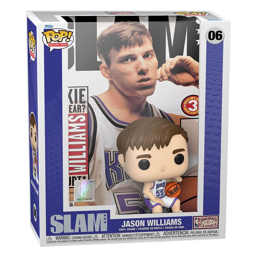 NBA Cover Funko POP! Basketball Vinyl Figura - Jason Williams (SLAM Magazin) 9 cm