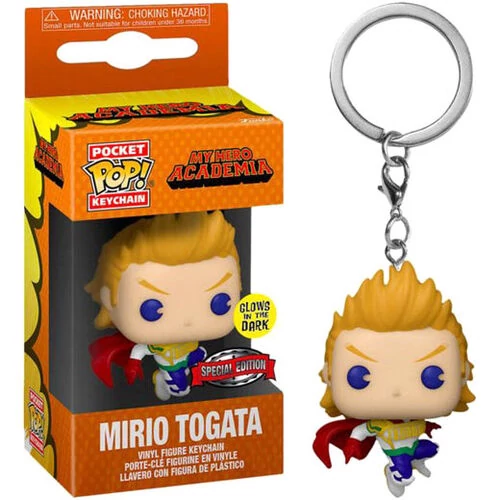 My Hero Academia Pocket POP! Kulcstartó - Mirio in Hero Costume