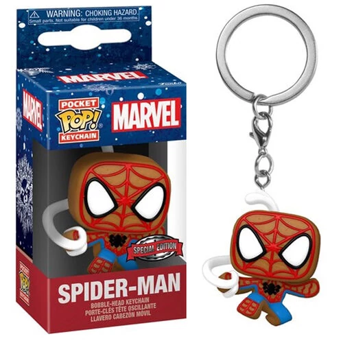 Marvel Comics Pocket POP! Kulcstartó - Spider-Man