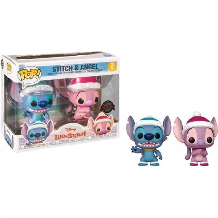 Lilo & Stitch Funko POP! Disney Figurák - Stitch & Angel (Exclusive)