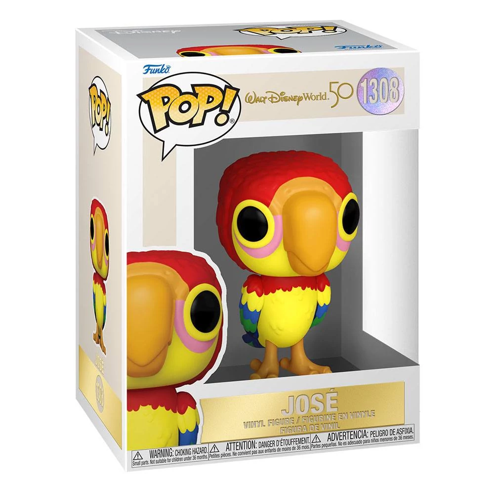 Walt Disney World 50th Anniversary Funko POP! Vinyl Figura - José 9 cm #1308