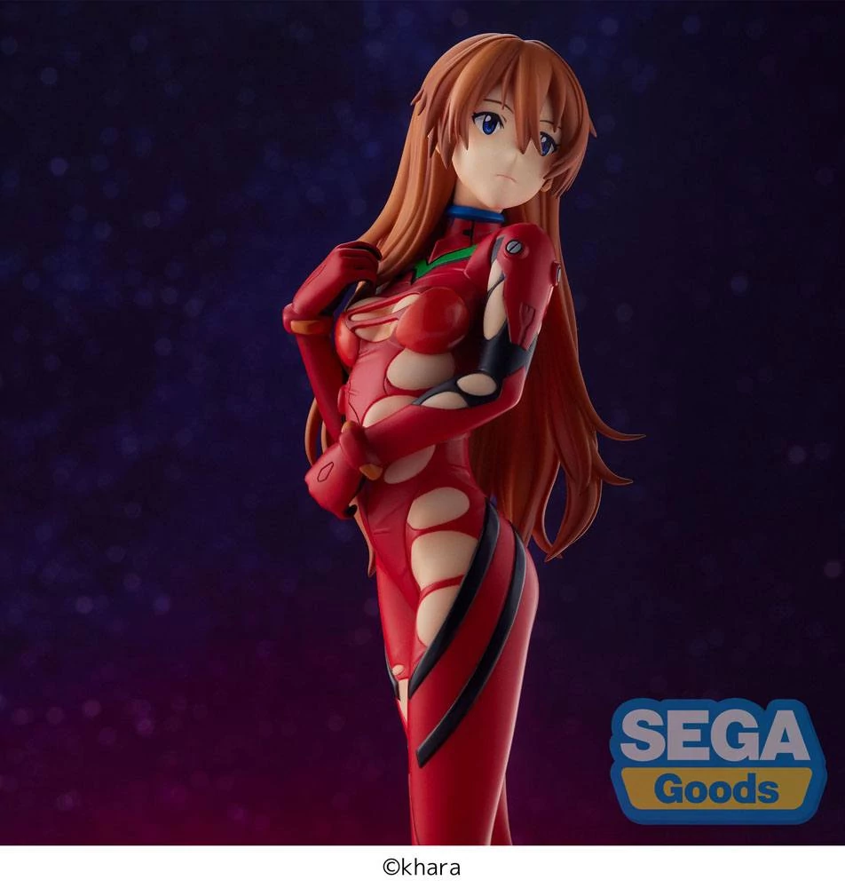 Evangelion: 3.0+1.0 Thrice Upon a Time SPM PVC Szobor - Asuka Langley On The Beach 21 cm