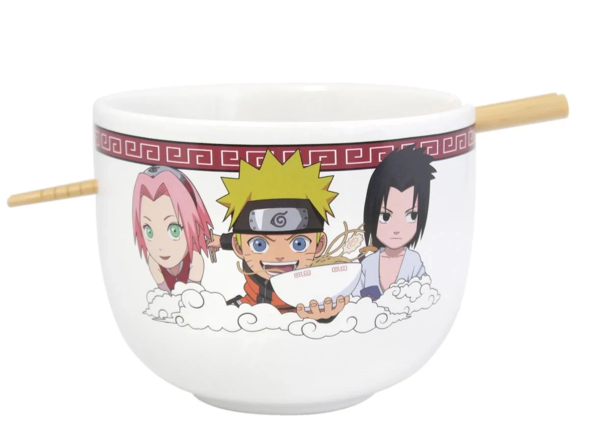 Naruto Ramen Tál Evőpálcikával - Team Seven