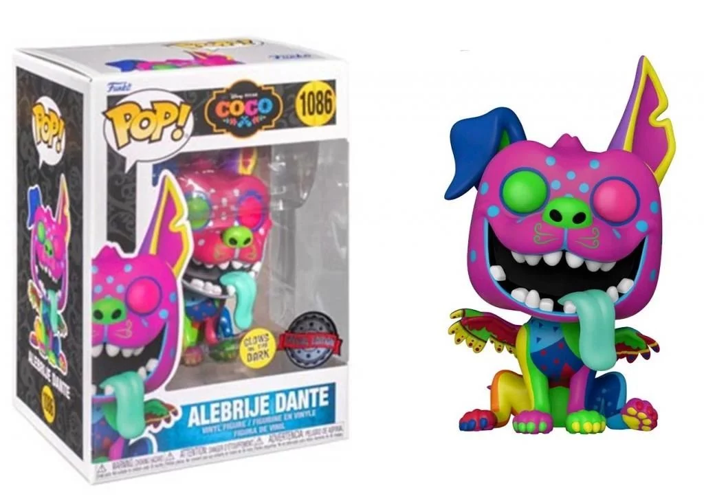 Coco Funko POP! Figura Coco - Alebrije Dante 9 cm (Exclusive)