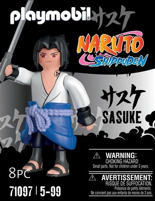 Naruto Shippuden Playmobil Figura - Sasuke