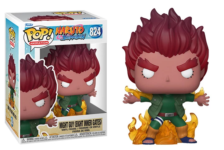 Naruto Shippuden Funko POP! Figura - Might Guy (Eight Inner Gates) #824