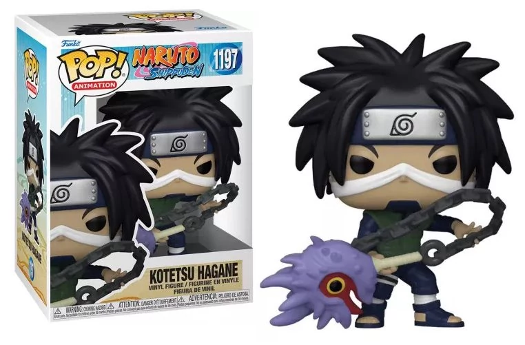 Naruto Shippuden Funko POP! Figura - Kotatsu Hagane w/Weapon 9 cm #1197