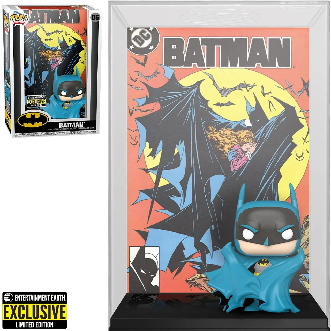 DC Comics POP! Comic Cover Vinyl Figura - Batman (Exclusive) 9 cm
