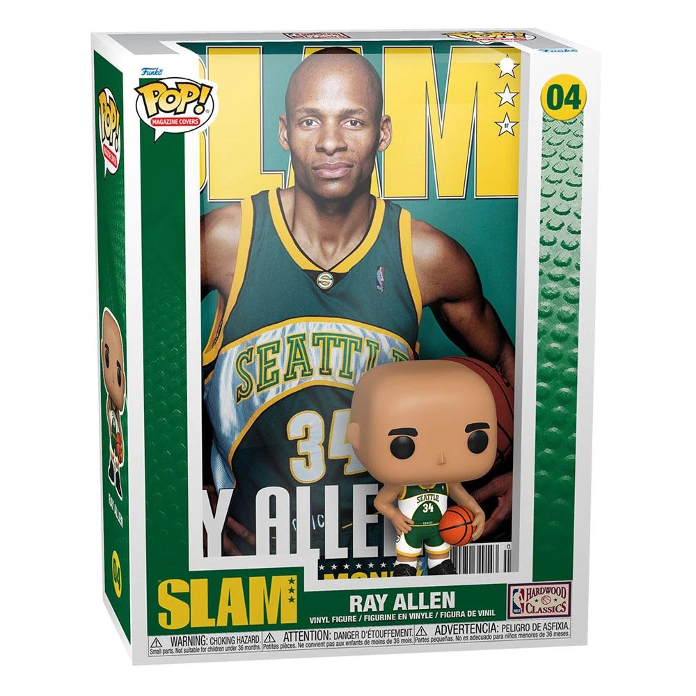NBA Cover Funko POP! Basketball Vinyl Figura - Ray Allen (SLAM Magazin) 9 cm