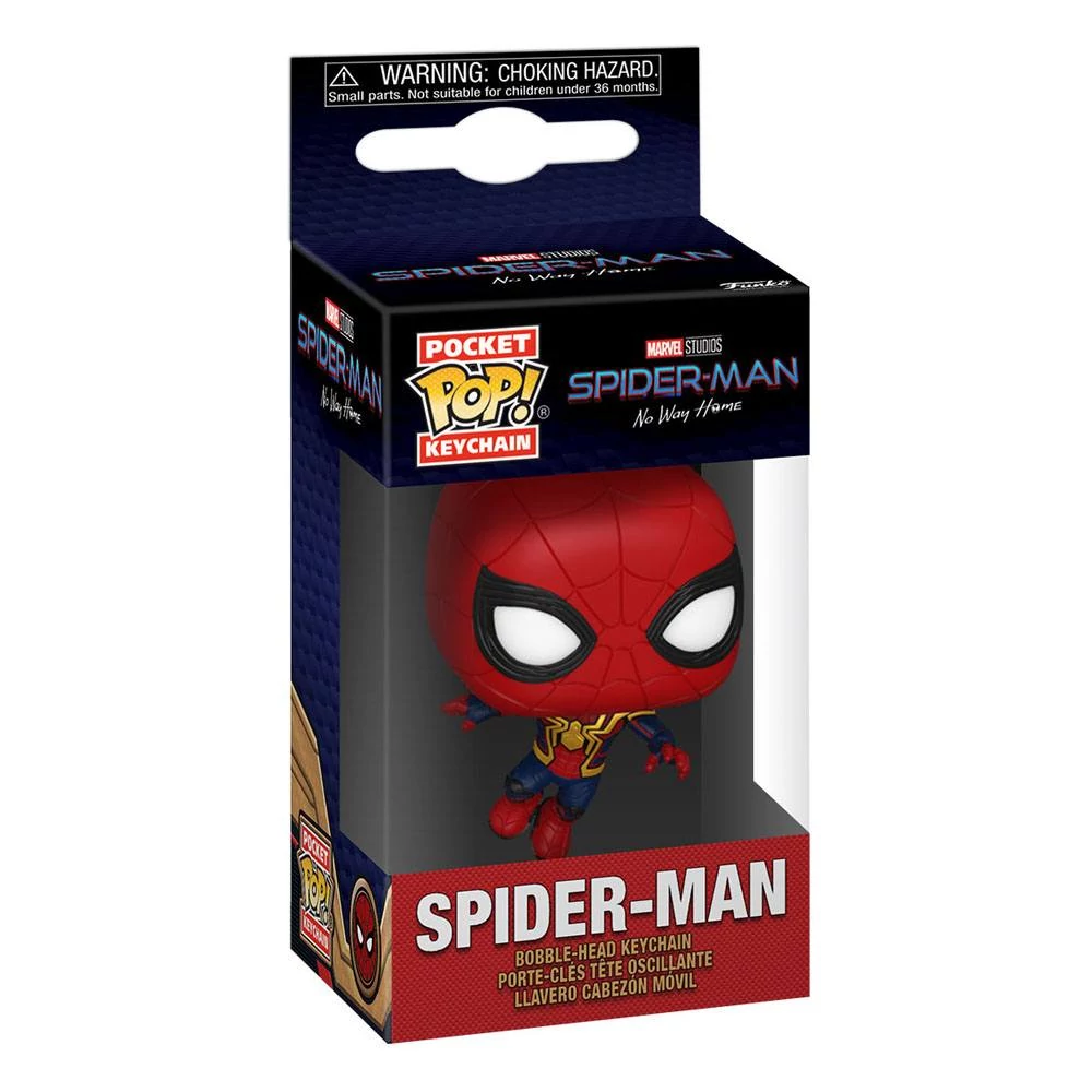 Spider-Man: No Way Home Pocket POP! Kulcstartó - Spider-Man
