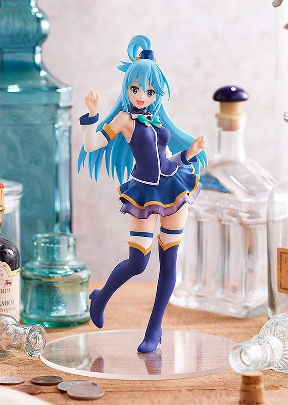 KonoSuba: Legend of Crimson Pop Up Parade PVC Szobor - Aqua (re-run) 18 cm