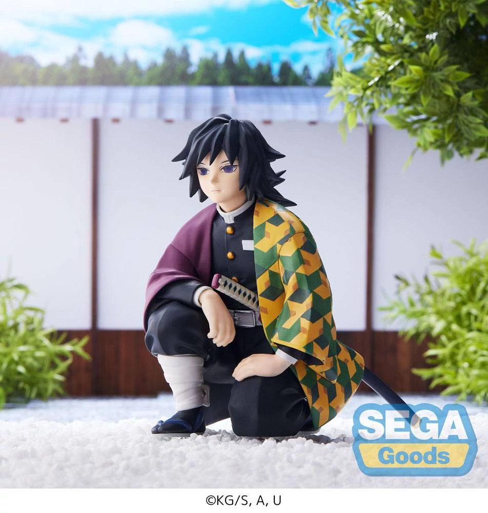 Demon Slayer: Kimetsu no Yaiba PM Perching PVC Szobor - Giyu Tomioka (Hashira Meeting) 12 cm