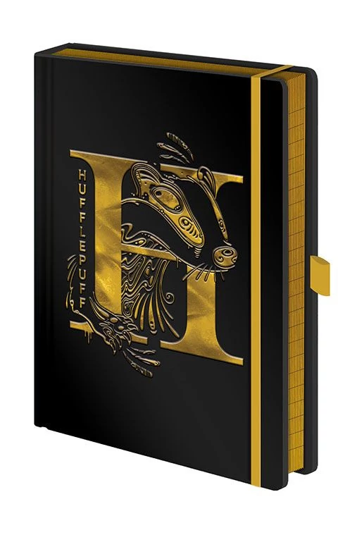 Harry Potter Premium A5 Jegyzetfüzet - Hugrabug
