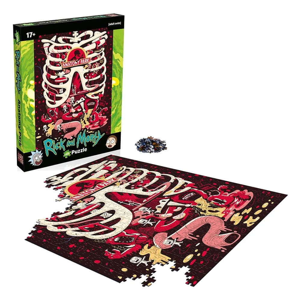 Rick and Morty Puzzle - Anatomy Park (1000 darabos)