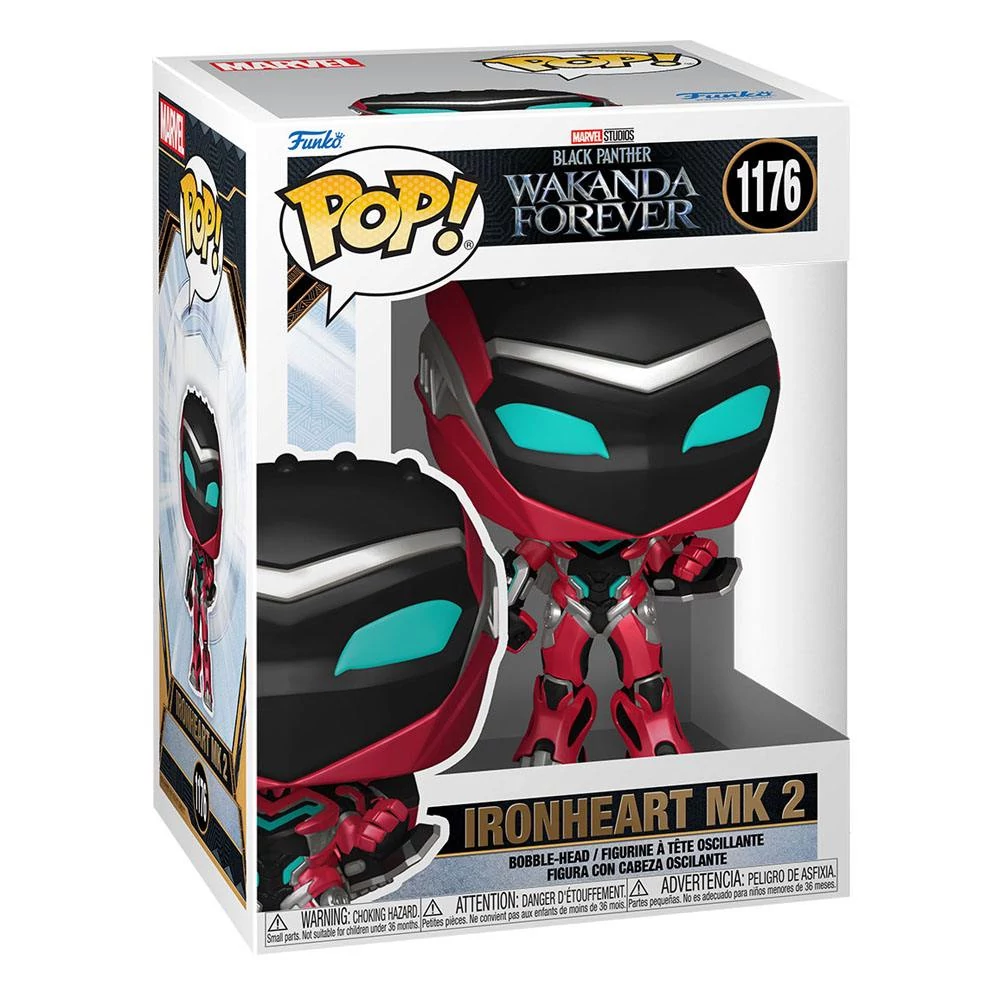 Black Panther: Wakanda Forever Funko POP! Marvel Vinyl Figura - Ironheart MK 2 9 cm #1176