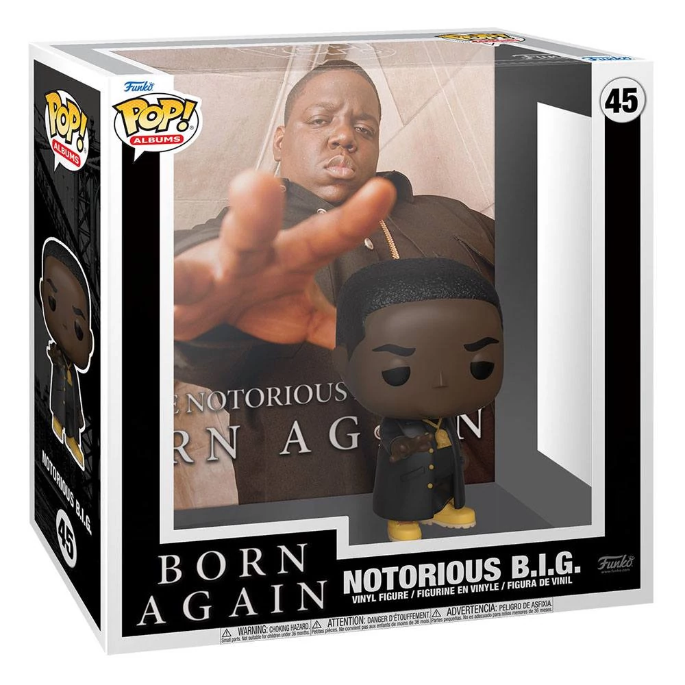 Notorious B.I.G. POP! Albums Vinyl Figura - Biggie Smalls - Born Again 9 cm