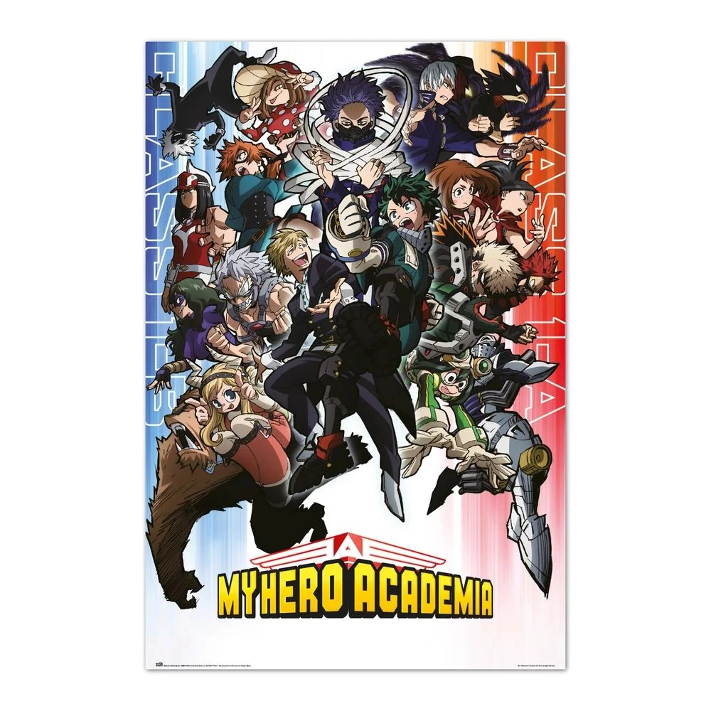 My Hero Academia Poszter - Class 1-A and Class 1-B 61 x 91 cm (GPE5624)