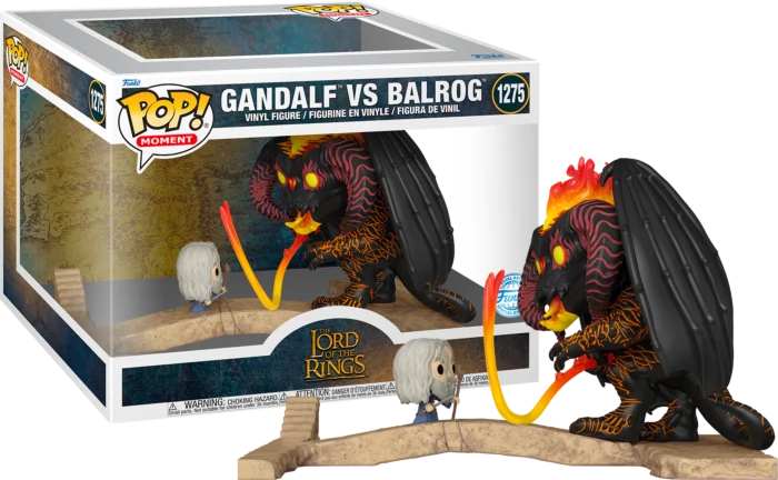 Lord of the Rings Funko POP! Moments Figura - Gandalf vs Balrog (Exclusive) #1275