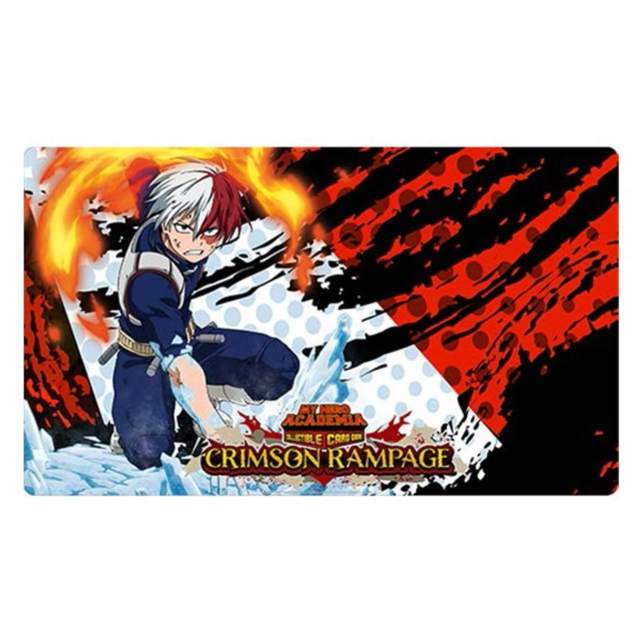 My Hero Academia TCG - Shoto Todoroki Playmat - Series 2: Crimson Rampage