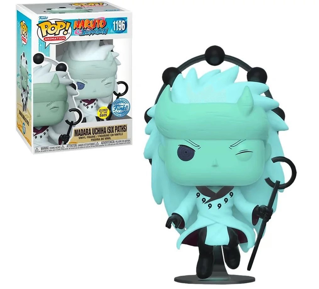 Naruto Shippuden Funko POP! Figura - Madara Uchiha (Six Path) 9 cm (Exclusive) #1196