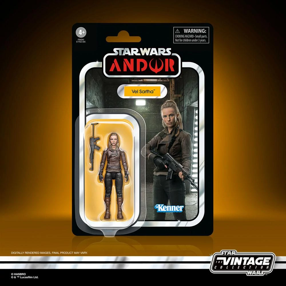 Star Wars: Andor Vintage Collection Akciófigura - Vel Sartha 10 cm