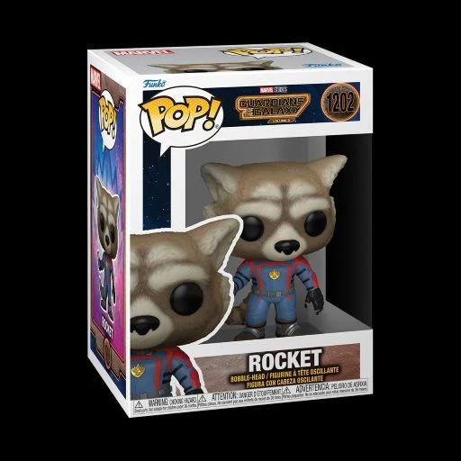 Guardians of the Galaxy 3 Funko POP! Figura - Rocket 9 cm #1202