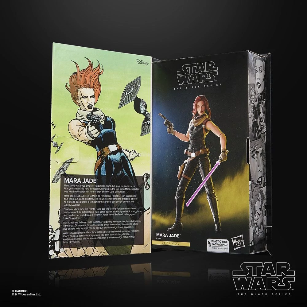Star Wars: Dark Force Rising Black Series Akciófigura - Mara Jade 15 cm