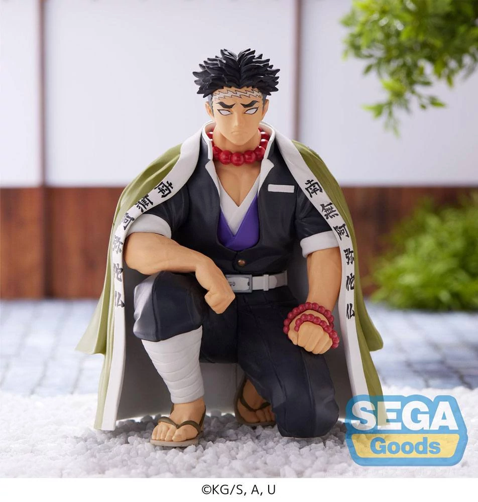 Demon Slayer: Kimetsu no Yaiba PM Perching PVC Szobor - Gyomei Himejima (Hashira Meeting) 15 cm