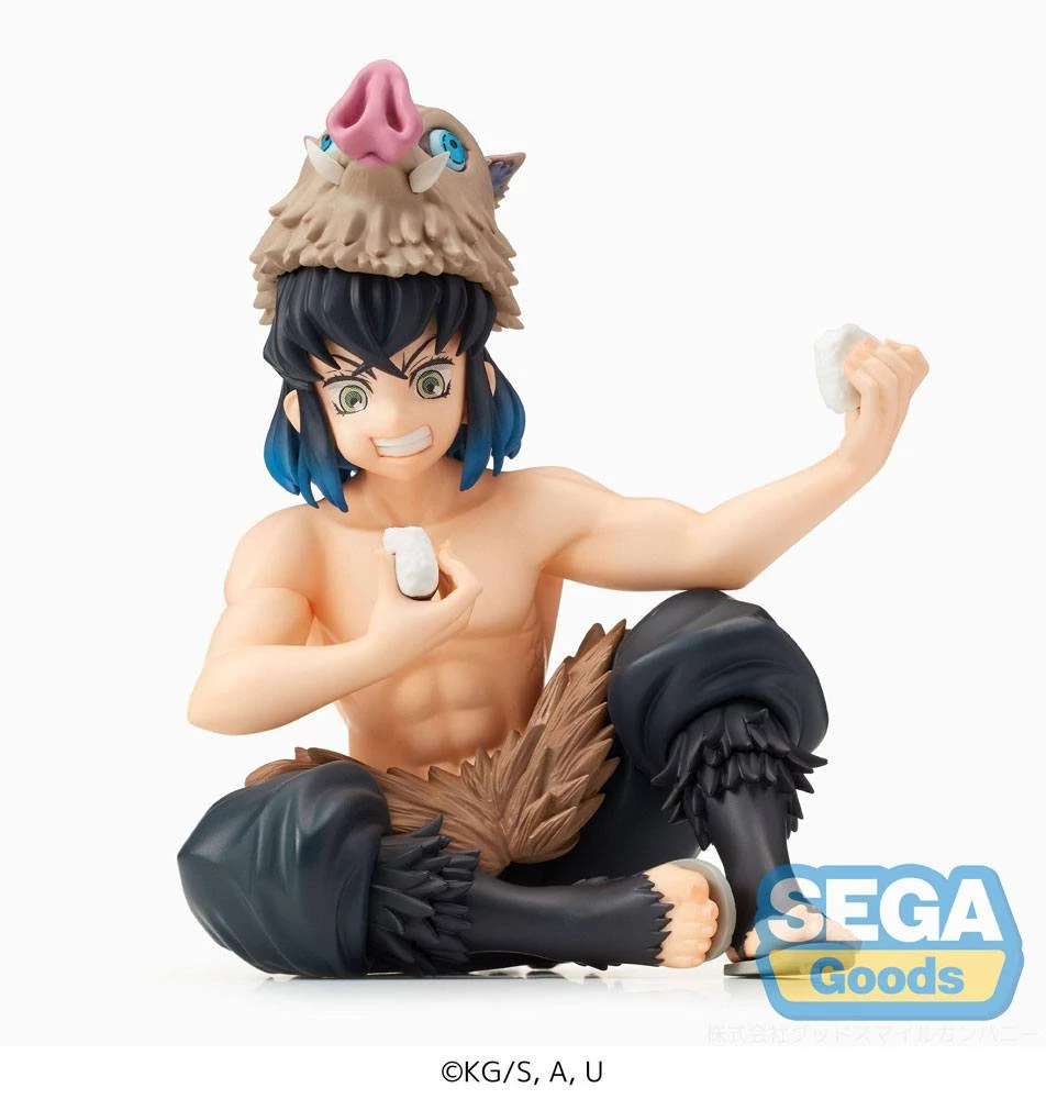 Demon Slayer: Kimetsu no Yaiba PM Perching PVC Szobor - Inosuke Hashibira 9 cm