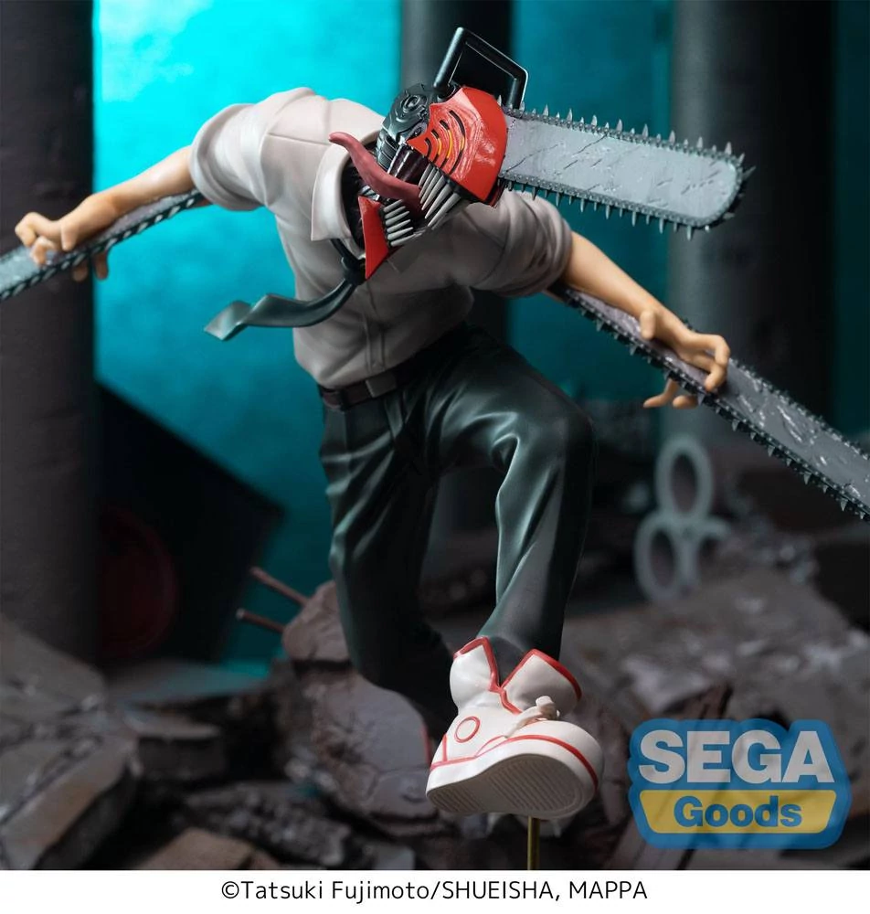 Chainsaw Man Luminasta PVC Szobor - Chainsaw Devil 16 cm