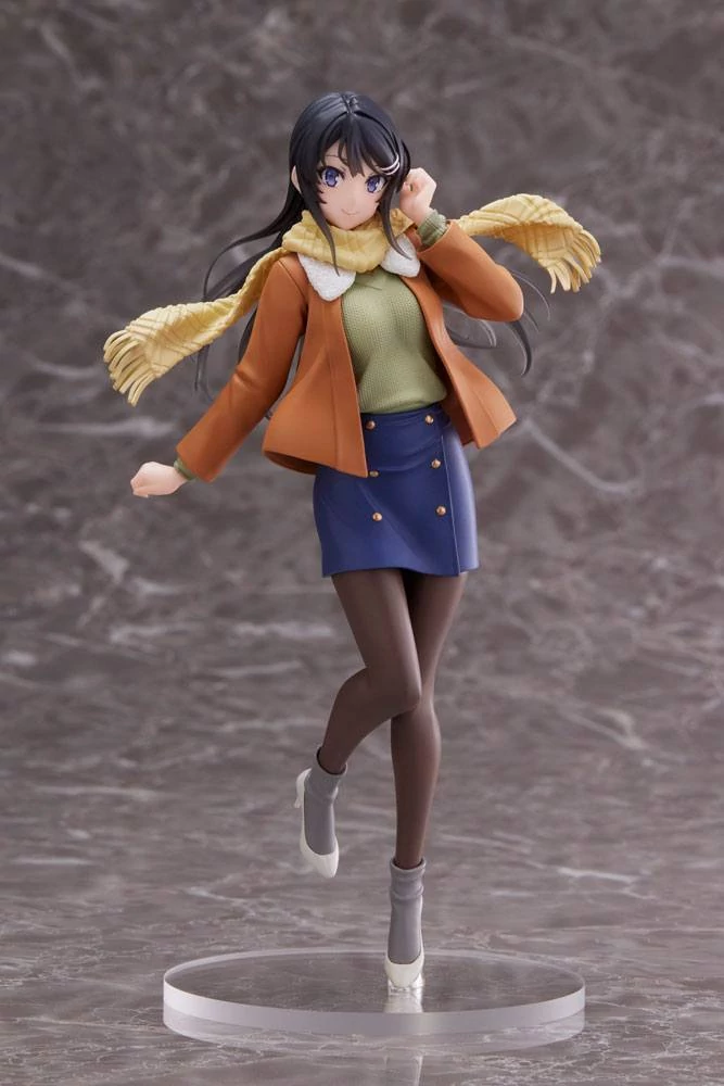 Rascal Does Not Dream of Bunny Girl Senpai PVC Szobor - Mai Sakurajima Winter Wear Ver. 20 cm
