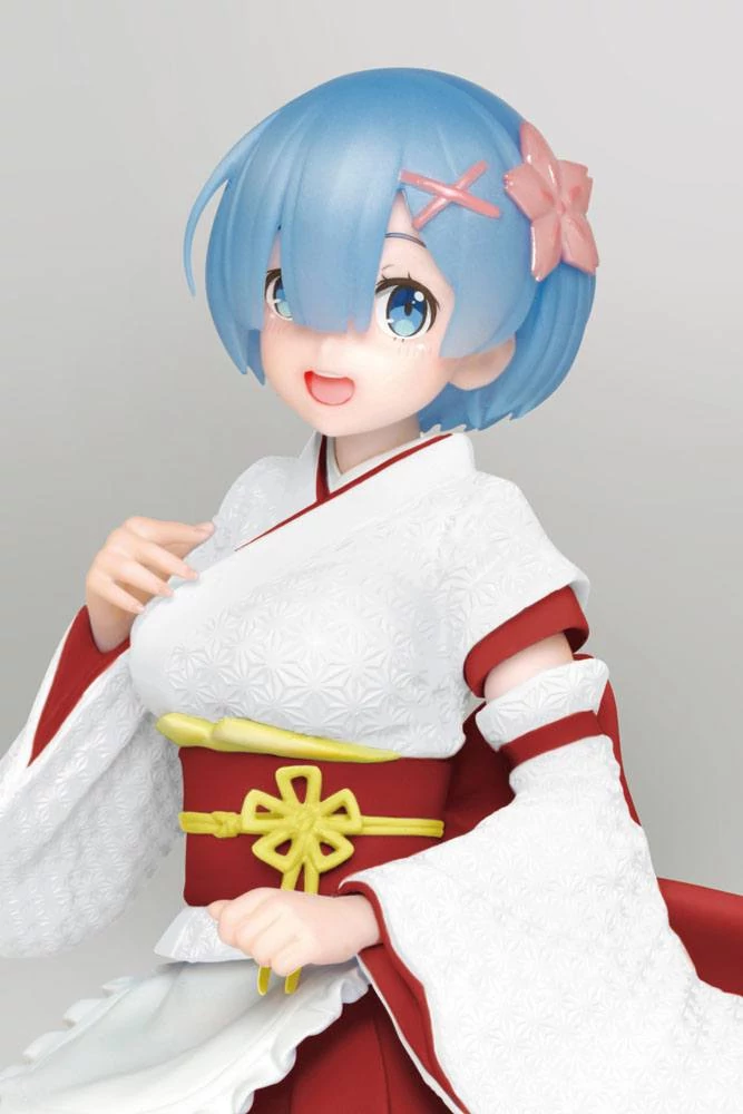 Re: Zero Starting Life in Another World Szobor - Rem Japanese Maid Ver. Renewal Edition 23 cm