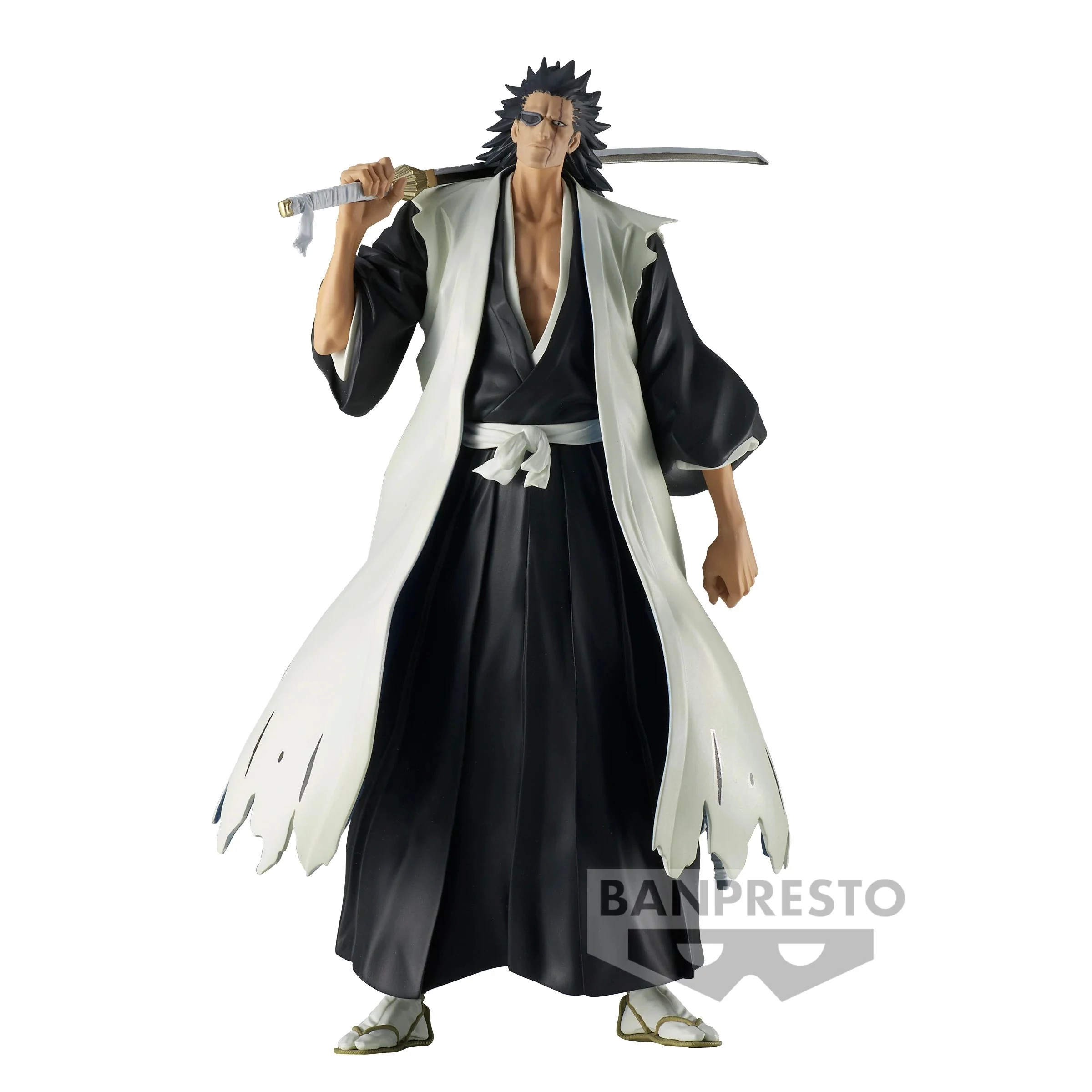 Bleach Solid And Souls PVC Szobor - Kenpachi Zaraki 18 cm