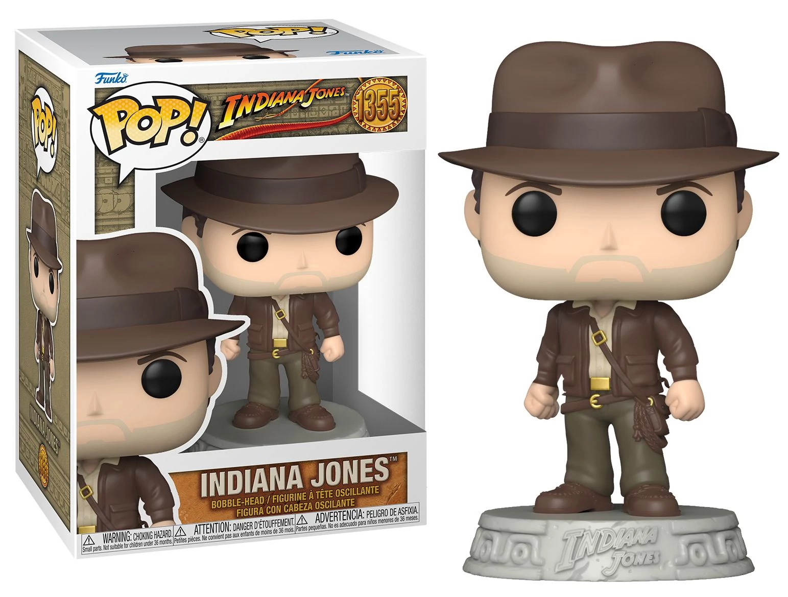 Indiana Jones Funko POP! Movies Vinyl Figura - Indiana Jones with jacket 9 cm #1355