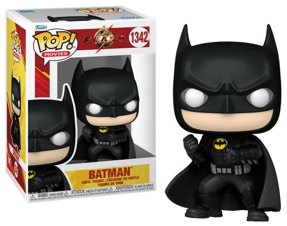 Flash Movie POP! Heroes Vinyl Figura - Batman (Keaton) 9 cm #1342