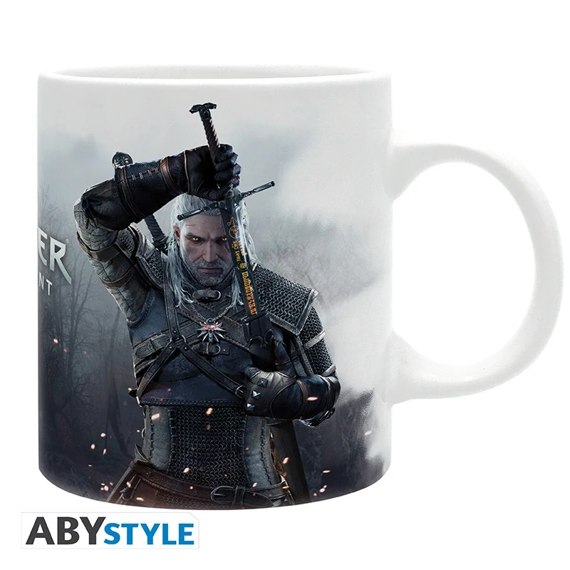 The Witcher Bögre - Geralt (Standard Size)