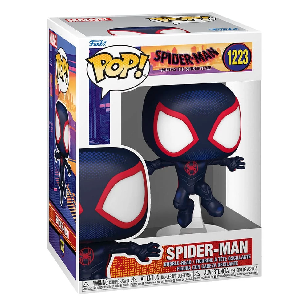 Spider-Man Across The Spider-Verse Funko POP! Figura - Spider-Man 9 cm #1223