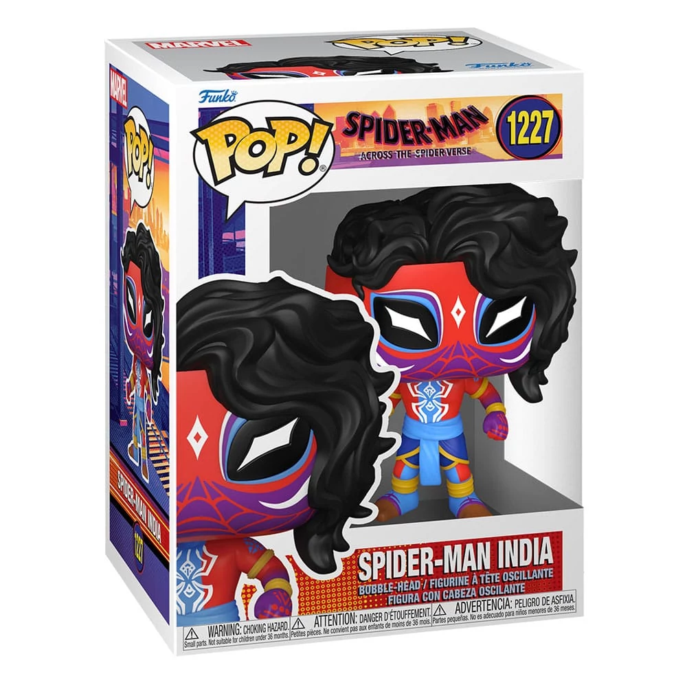 Spider-Man Across The Spider-Verse Funko POP! Figura - Spider-Man India 9 cm #1227
