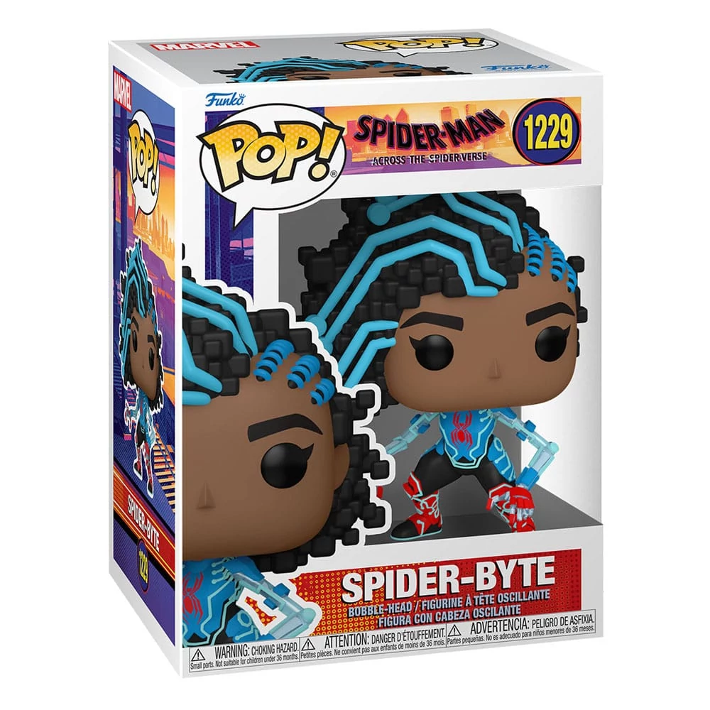 Spider-Man Across The Spider-Verse Funko POP! Figura - Spider-Byte 9 cm #1229