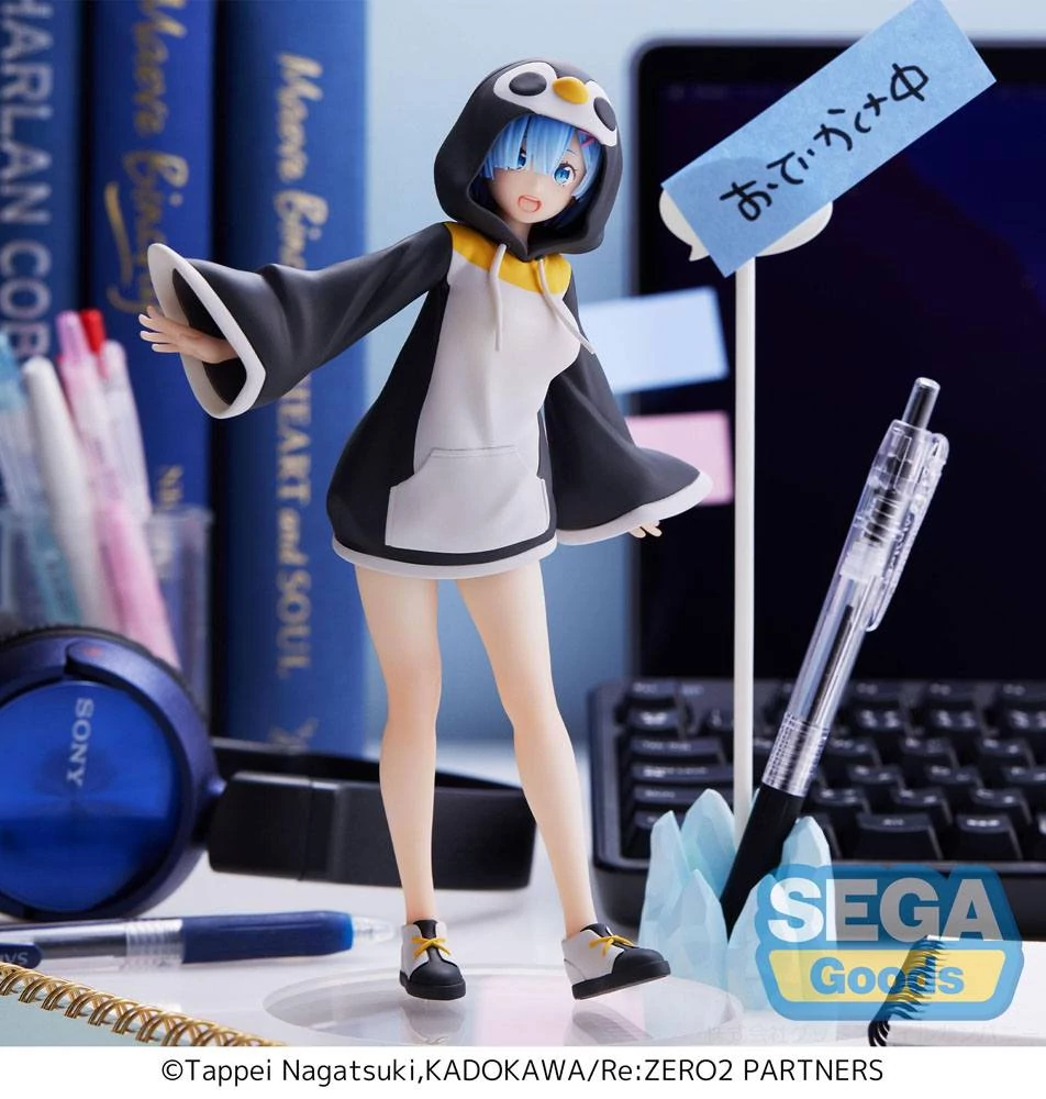 Re:Zero - Starting Life in Another World PVC Szobor - Rem Kotoriasobi Blue 20 cm