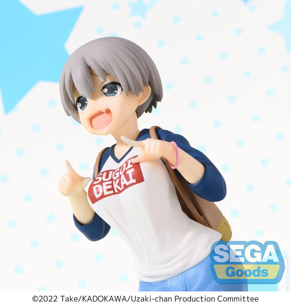 Uzaki-chan Wants to Hang Out! Season 2 SPM PVC Szobor - Hana Uzaki Laughing Ver. 25 cm